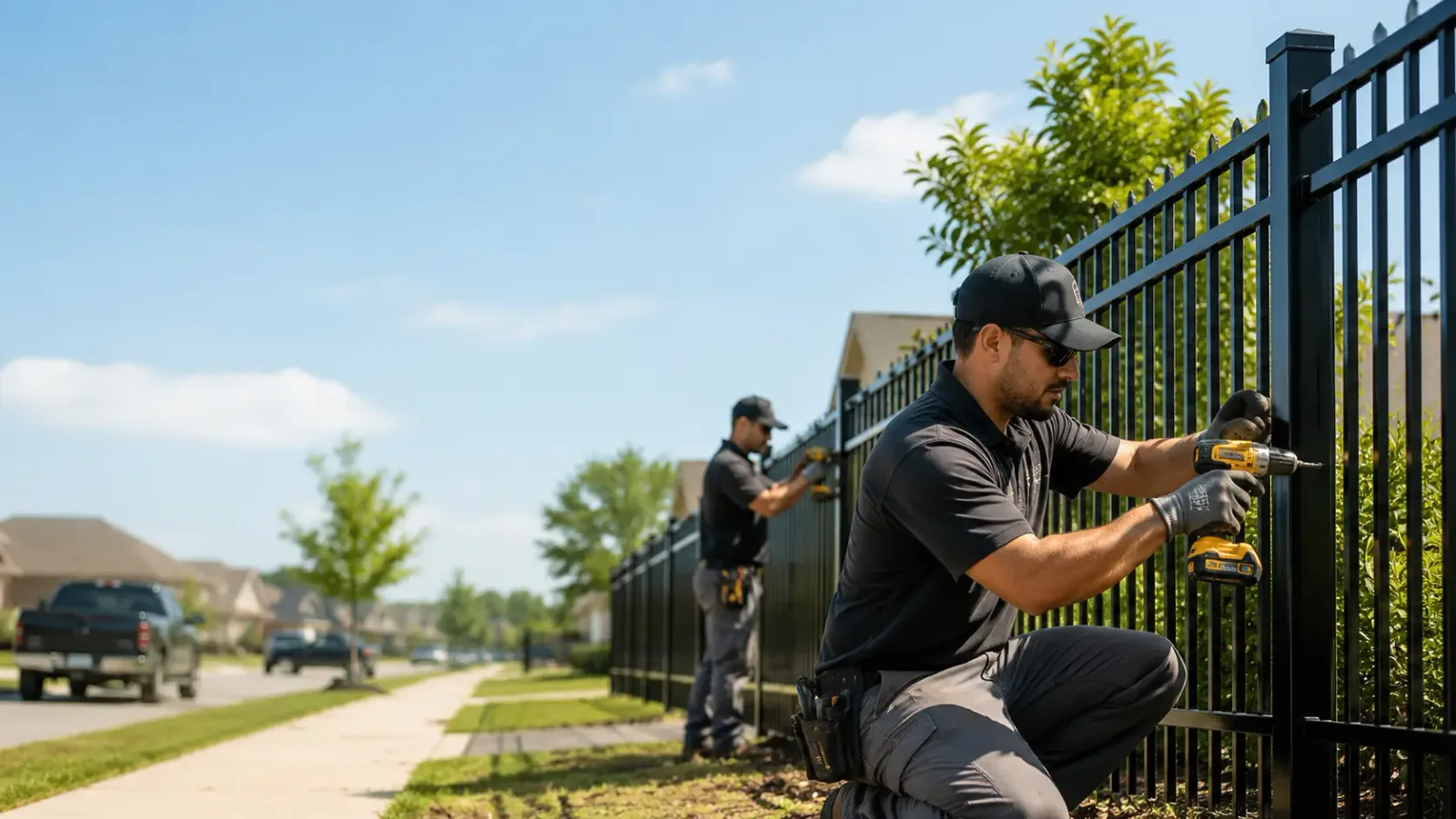 Metal Fence Installation in Guernsey, IA